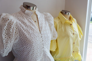 Sweet Magnolia Eyelet Blouse - Sugar Co.