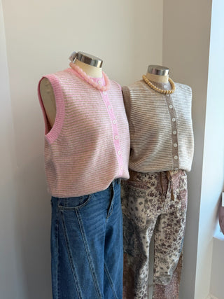 Sweet on You Sweater Vest - Sugar Co.