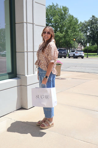 Sweet Spot Peplum Top - Sugar Co.