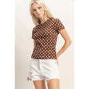 Sweet Spot Tee Brown - Sugar Co.