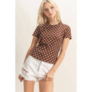 Sweet Spot Tee Brown - Sugar Co.