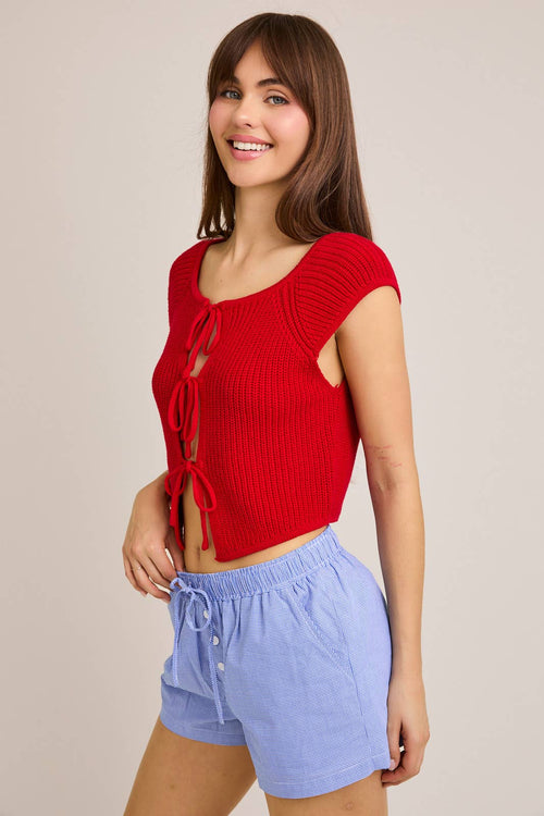 Sweetie Tie Top Mint - Sugar Co.