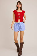 Sweetie Tie Top Mint - Sugar Co.