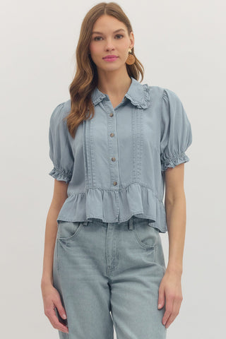 Sweetwater Ruffle Top - Sugar Co.