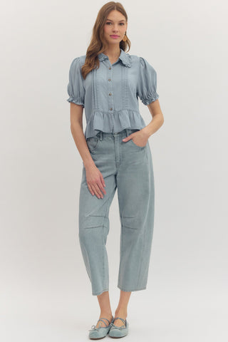 Sweetwater Ruffle Top - Sugar Co.