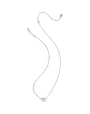 Tatum Silver Neutral Mix Short Pendant Necklace - Sugar Co.