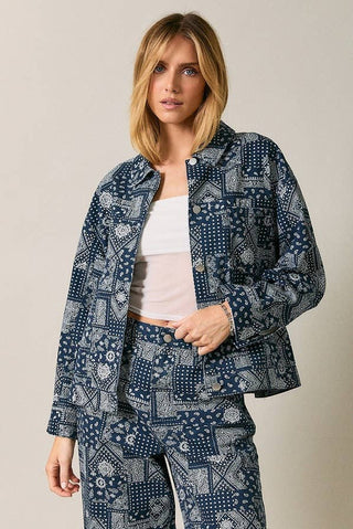 The Bandana Blues Jacket - Sugar Co.