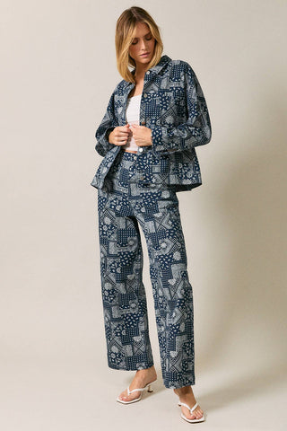 The Bandana Blues Jacket - Sugar Co.