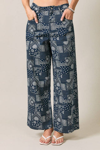 The Bandana Blues Pants - Sugar Co.