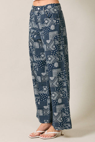 The Bandana Blues Pants - Sugar Co.