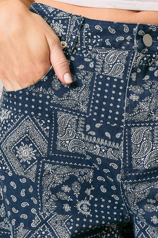 The Bandana Blues Pants - Sugar Co.