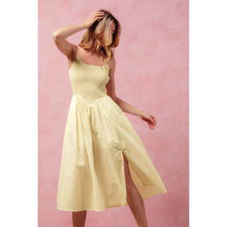 The Buttercream Breeze Midi Dress - Sugar Co.