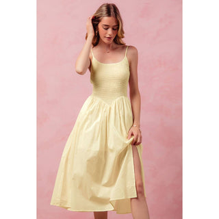 The Buttercream Breeze Midi Dress - Sugar Co.