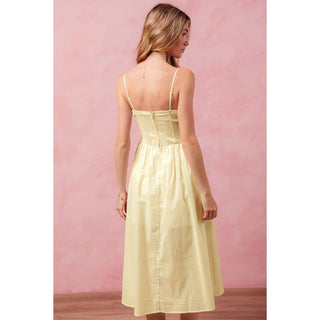 The Buttercream Breeze Midi Dress - Sugar Co.