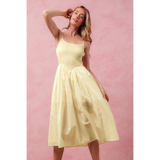 The Buttercream Breeze Midi Dress - Sugar Co.