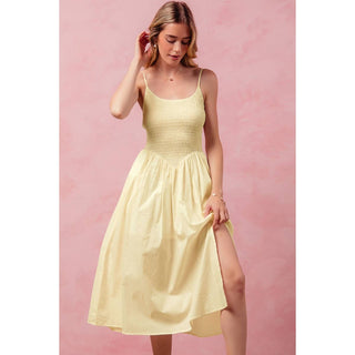 The Buttercream Breeze Midi Dress - Sugar Co.