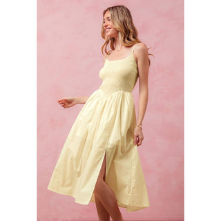 The Buttercream Breeze Midi Dress - Sugar Co.