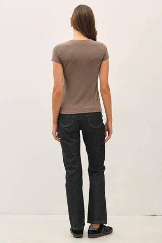 The Core Tee Dark Brown - Sugar Co.