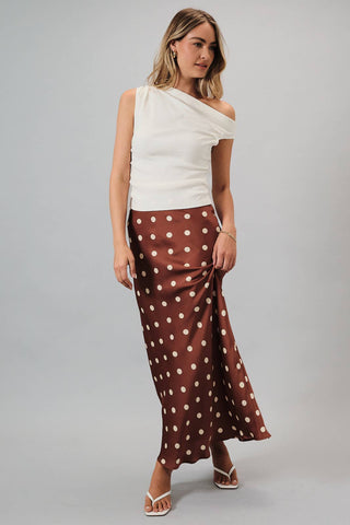 The Dot On Midi Skirt - Sugar Co.