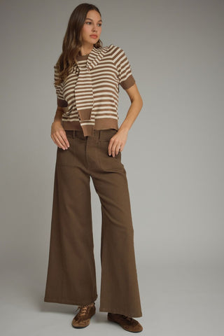 The Easygoing Wide Leg Pant - Sugar Co.