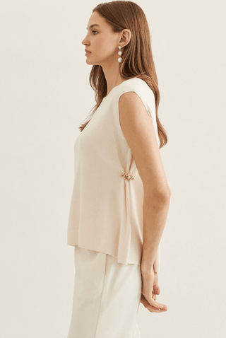 The Goldie Side Detail Top - Sugar Co.