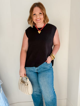 The Goldie Side Detail Top - Sugar Co.