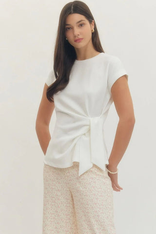 The It Wrap Top Cream - Sugar Co.