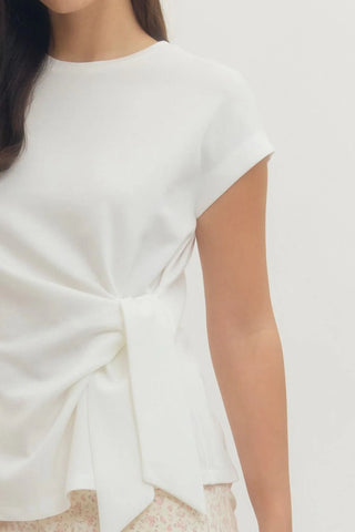The It Wrap Top Cream - Sugar Co.