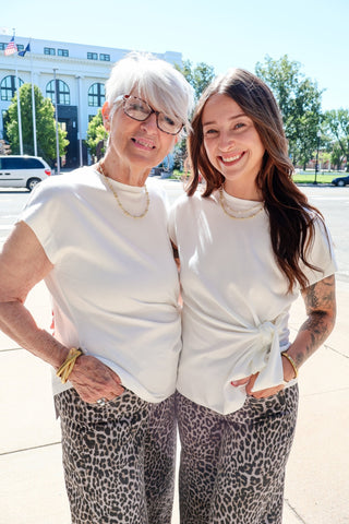 The It Wrap Top Cream - Sugar Co.