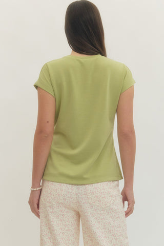 The It Wrap Top Matcha - Sugar Co.