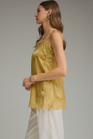 The Keepsake Lace Cami Dijon - Sugar Co.