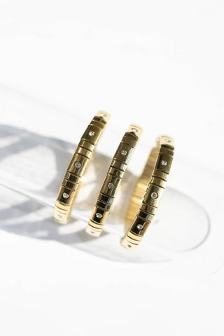 The Skinny Luxe Link Bracelet - Simple Stone - Sugar Co.