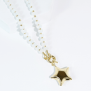 Treasure Jewels: Pearl Puff Star Necklace - Sugar Co.