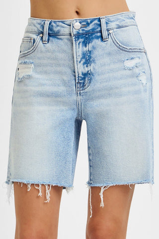 Tummy Control High Rise Loose Fit Mid Length - Sugar Co.