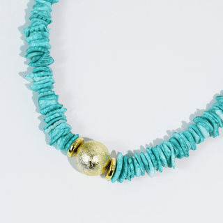 Turquoise Coast Beaded Necklace - Sugar Co.