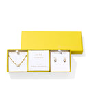 Cailin Birthstone Gift Set June Gold Ivory Mother of Pearl