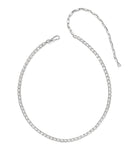 Bella Tennis Necklace Silver