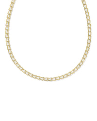 Bella Tennis Necklace Gold
