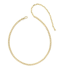 Bella Tennis Necklace Gold