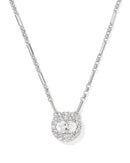 Bella Silver Short Pendant Necklace