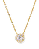 Bella Gold Short Pendant Necklace