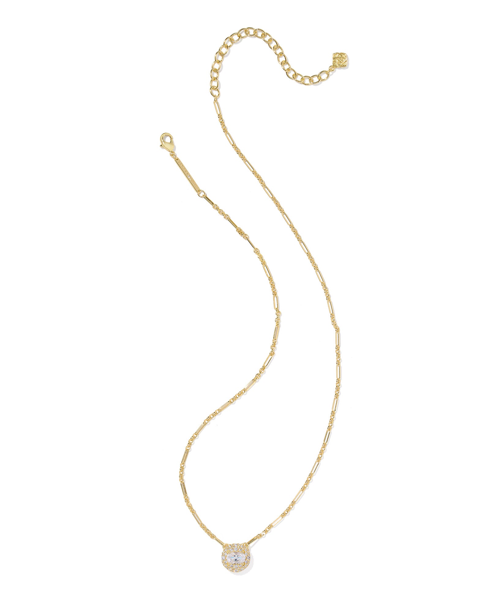 Bella Gold Short Pendant Necklace