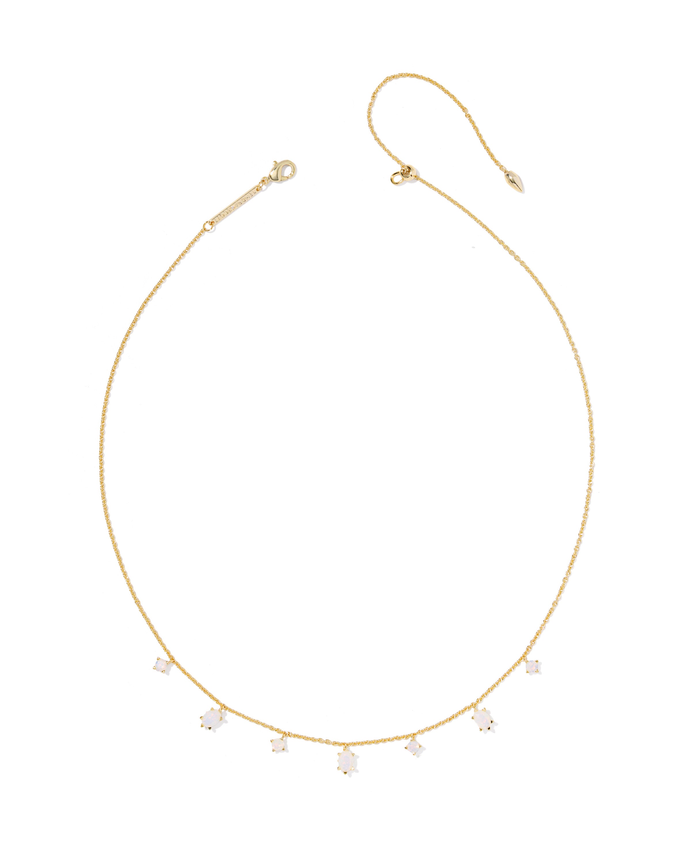 Cailin Gold Delicate Strand Necklace