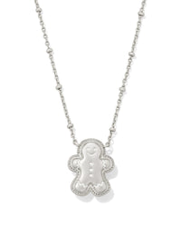 Gingerbread Short Pendant Necklace