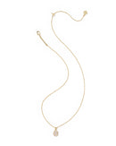 Daphne Crystal Frame Short Pendant Necklace