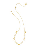 Bow Gold Strand Necklace