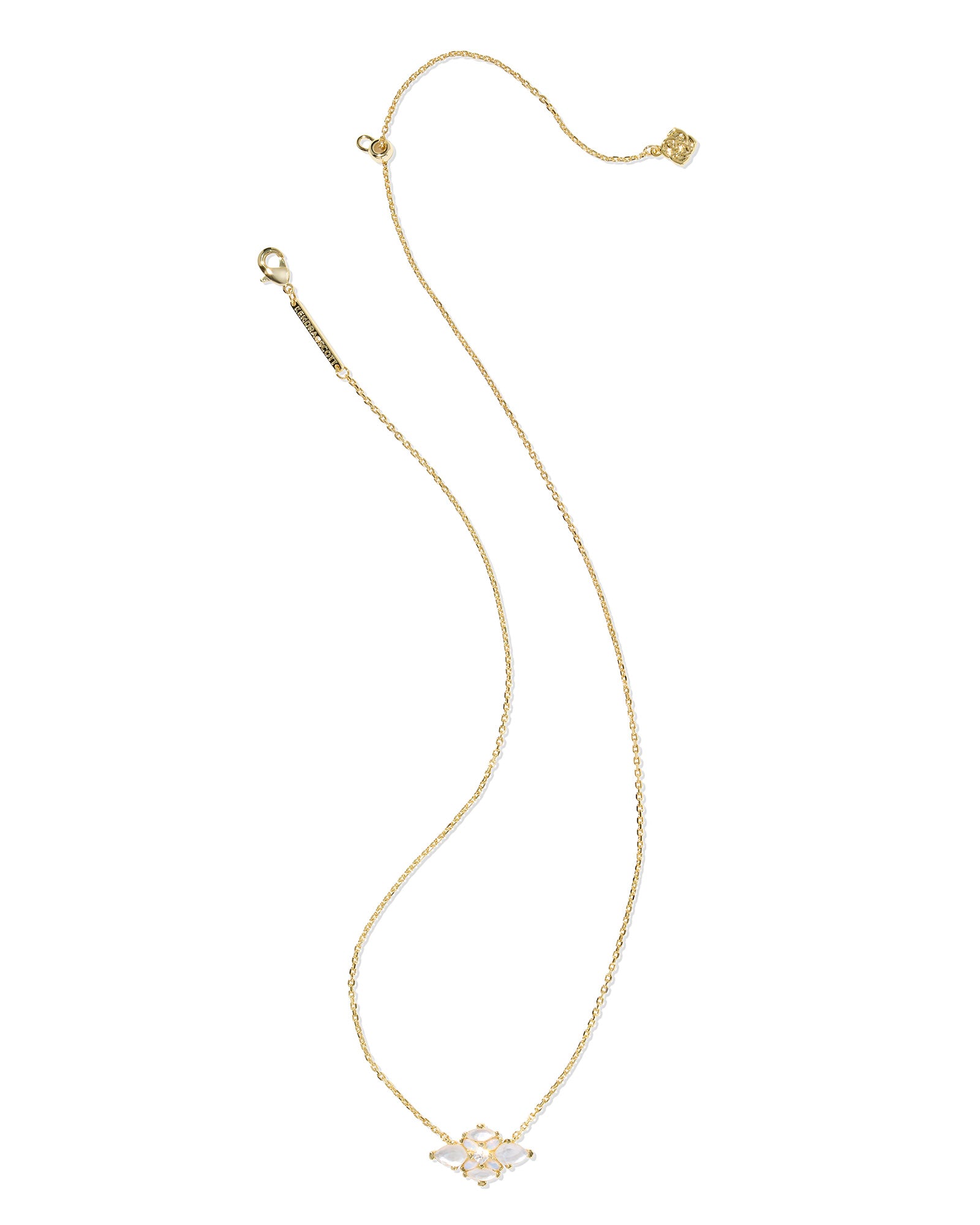 Abbie Crystal Short Pendant Necklace