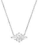 Abbie Crystal Short Pendant Necklace