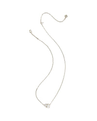 Tatum Silver Neutral Mix Short Pendant Necklace