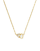 Tatum Gold Short Pendant Necklace